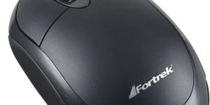 MOUSE USB FORTREK OML-101 PRETO